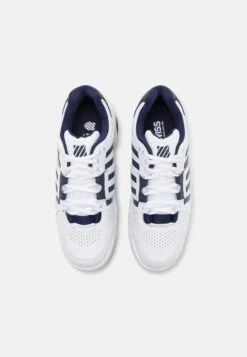 K-Swiss Accomplish Iv - Tennisschoenen Voor Alle Ondergronden - White/Peacoat/Silver 11 K-Swiss Accomplish Iv - Tennisschoenen Voor Alle Ondergronden - White/Peacoat/Silver -Mode Herenkleding Winkel 00a9d1cb848a44f6a6b3fa518c23015d