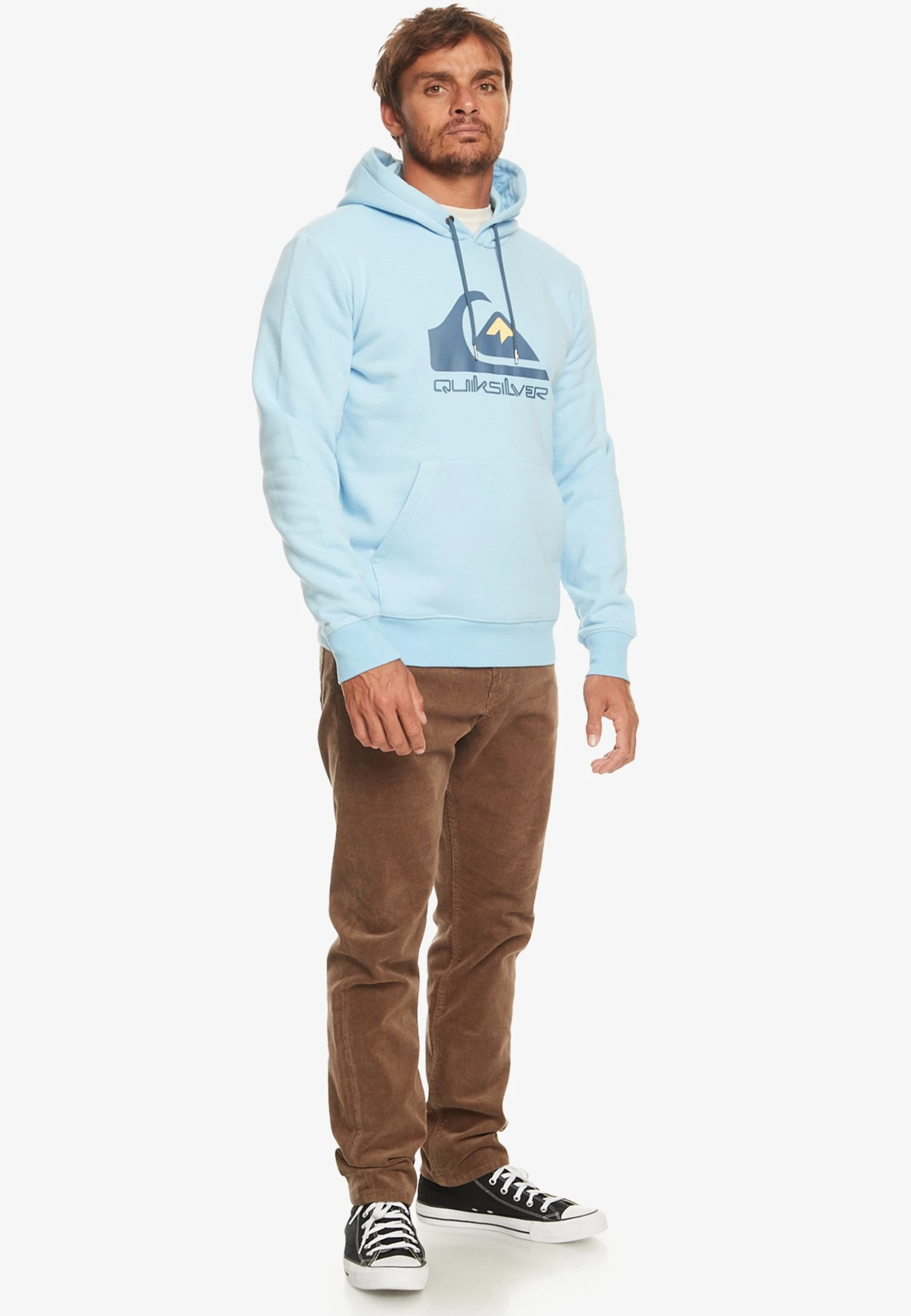 Quiksilver Big Logo - Hoodie - Blue 4 Quiksilver Big Logo - Hoodie - Blue - Afbeelding 2