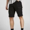 Jack & Jones Unifarbene Dex Mit Cargotaschen - Shorts - Schwarz 1 Jack & Jones Unifarbene Dex Mit Cargotaschen - Shorts - Schwarz -Mode Herenkleding Winkel 154a47238a534aa086c3d32d06e2c2ad