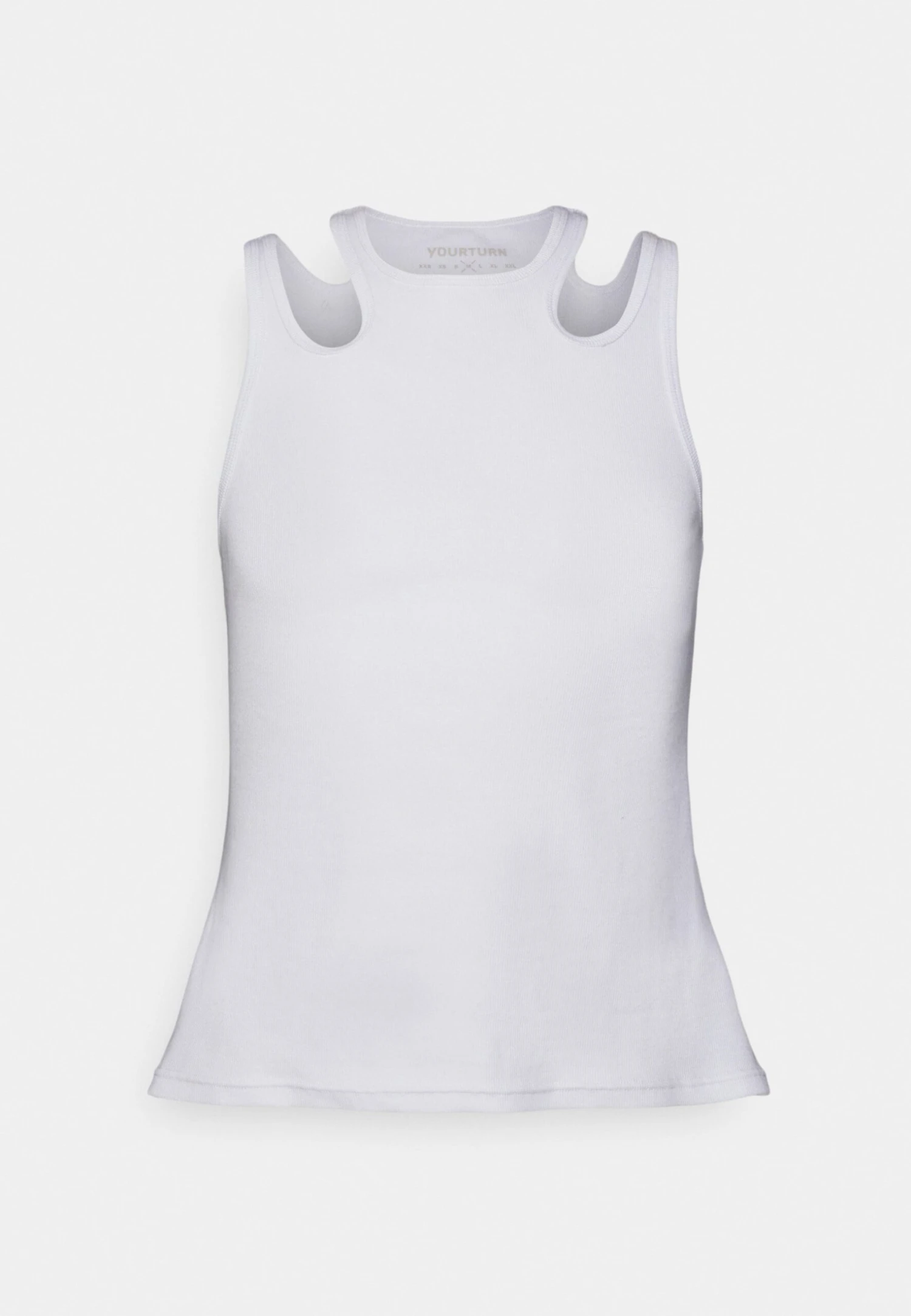 YOURTURN Unisex - Top - White 7 YOURTURN Unisex - Top - White - Afbeelding 5