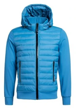 Khujo Bolt Matt - Jas - Blau -Mode Herenkleding Winkel 1864a92c02dd4e22b3f08a97635ef2a0