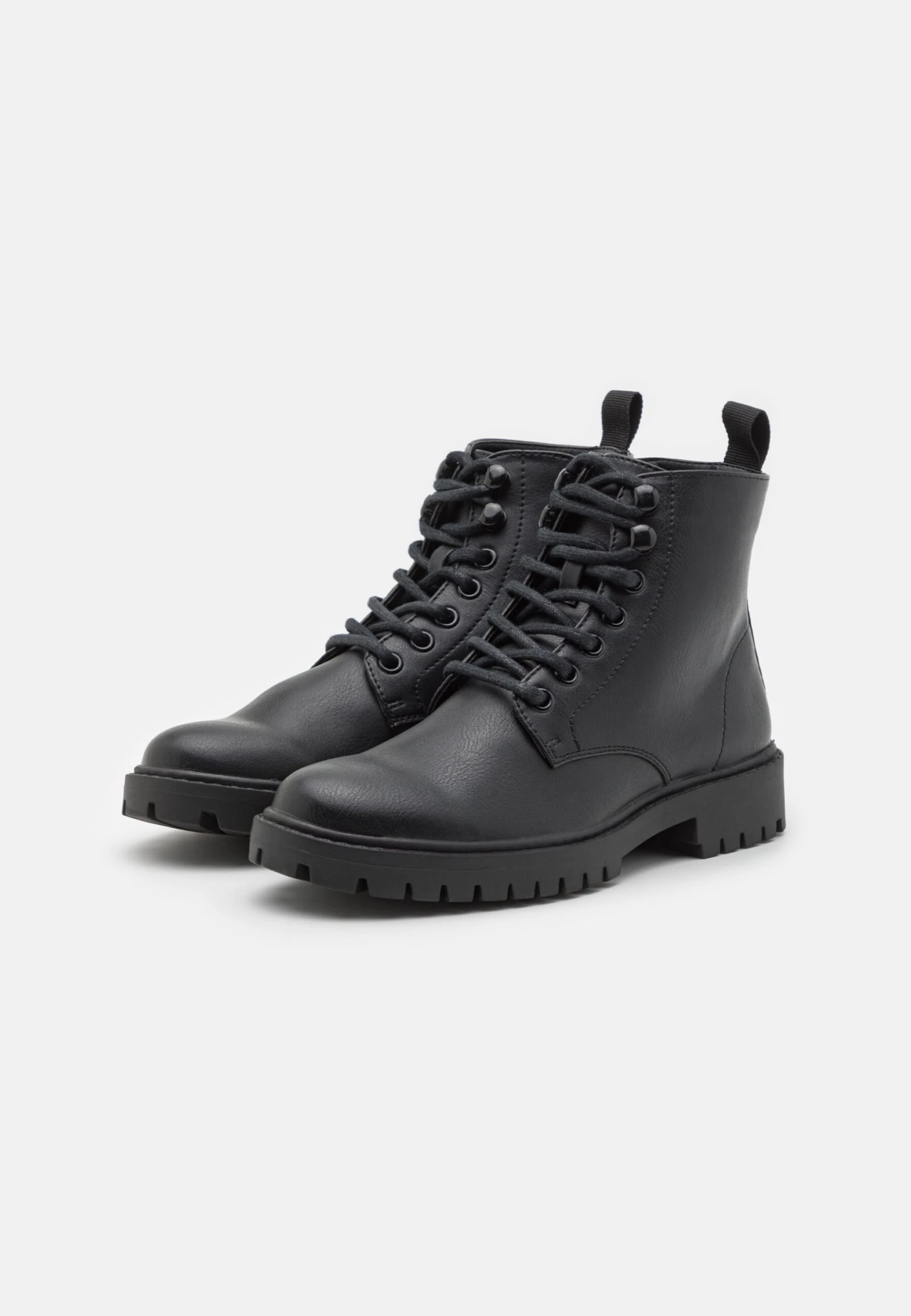 Pier One Unisex - Veterboots - Black 4 Pier One Unisex - Veterboots - Black - Afbeelding 2