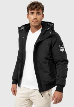 Indicode Jeans Albany - Winterjas - Black -Mode Herenkleding Winkel 1c4f57a82dc54a6aaa0f274c012688e2