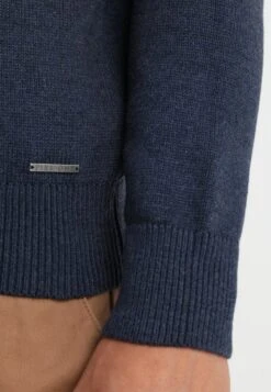 Pier One Trui - Mottled Dark Blue -Mode Herenkleding Winkel 1d07938862ec4057bfe34fa082227e74