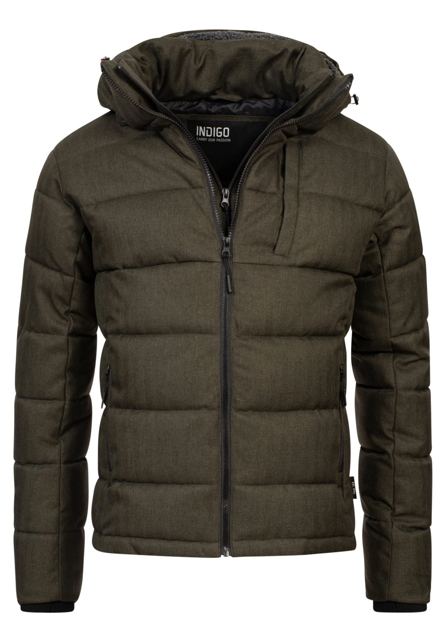 Indicode Jeans Hebert - Winterjas - Army 10 Indicode Jeans Hebert - Winterjas - Army - Afbeelding 8