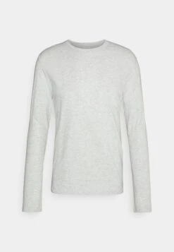 Pier One 7 Pack - Longsleeve - Mottled Light Grey/White/Mottled Dark Grey -Mode Herenkleding Winkel 31875945b966486087c321398a091597