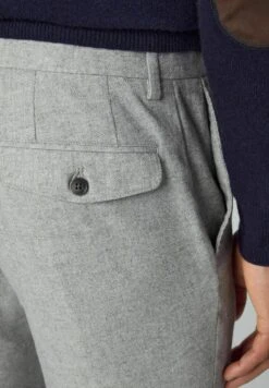 Hackett London Broken Twill Trs - Broek - Light Grey -Mode Herenkleding Winkel 378341ad4fe742279dbf9ffb50694d55