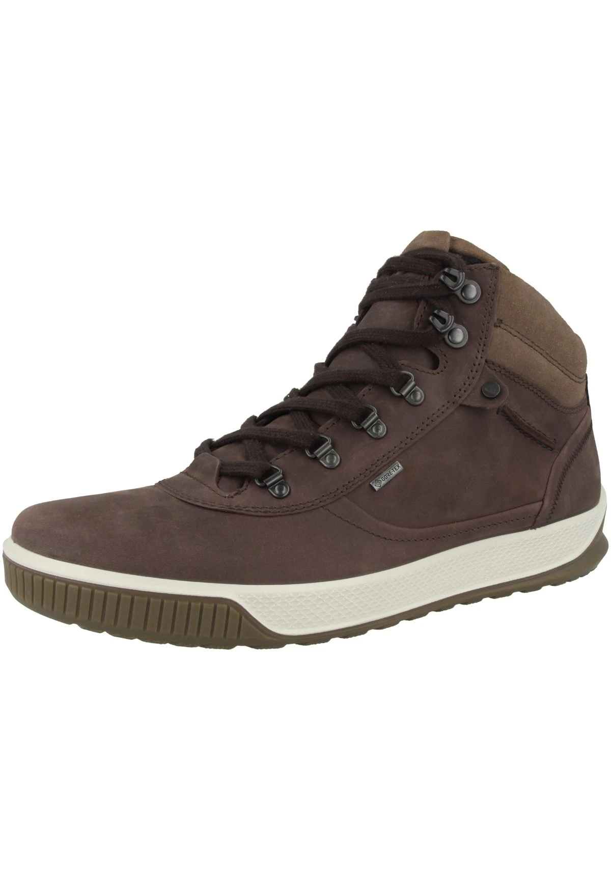 ECCO Sneakers Hoog - Chocolate-Cocoa Brown 4 ECCO Sneakers Hoog - Chocolate-Cocoa Brown - Afbeelding 2