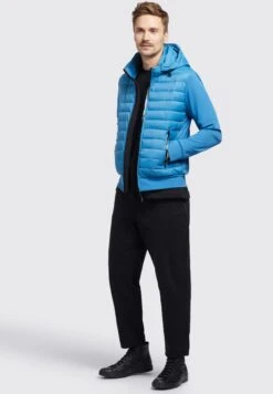 Khujo Bolt Matt - Jas - Blau -Mode Herenkleding Winkel 41bf074b79dd465bbdf9a58bbf9e18aa