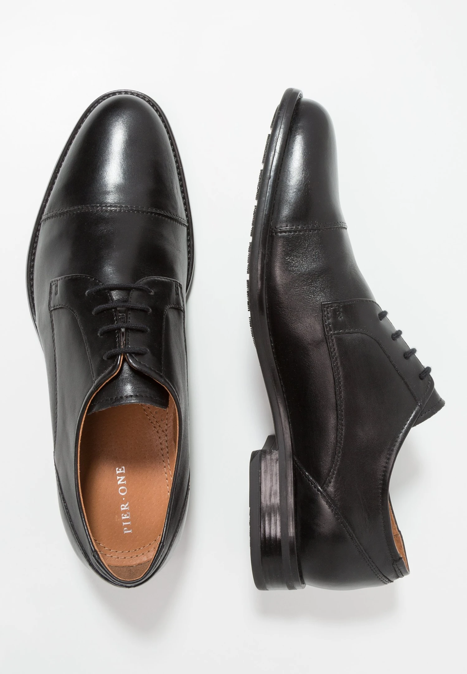 Pier One Leather - Veterschoenen - Black 8 Pier One Leather - Veterschoenen - Black - Afbeelding 6