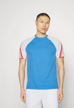 Lacoste Sport Tennis - Sport T-Shirt - Bleu/Blanc