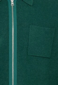 SAMSØE SAMSØE Guna Zip- Vest - Rain Forest -Mode Herenkleding Winkel 4e2ec1ec29ed4b029c7af413225e1444