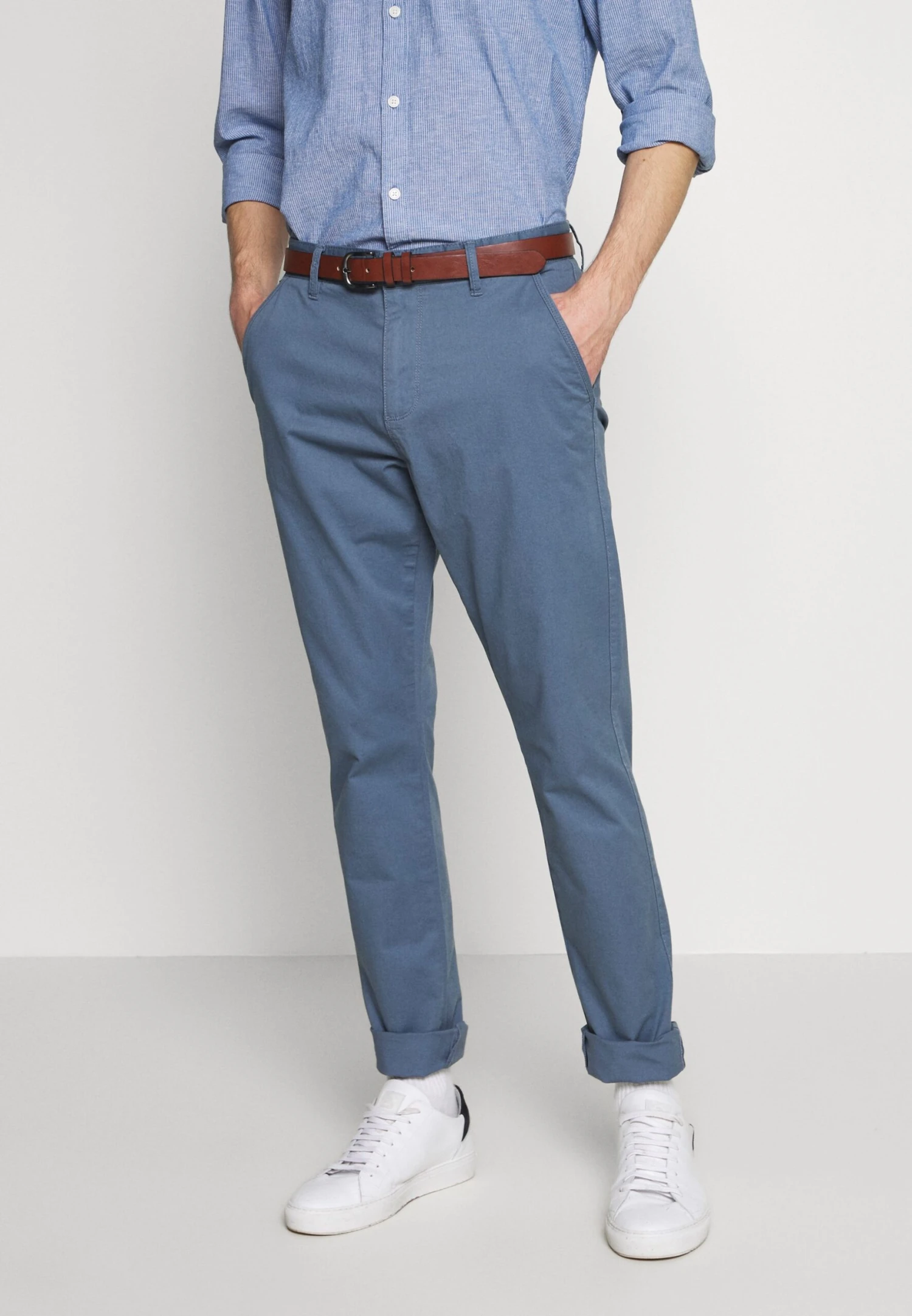 Indicode Jeans Gover - Chino - China Blue 3 Indicode Jeans Gover - Chino - China Blue