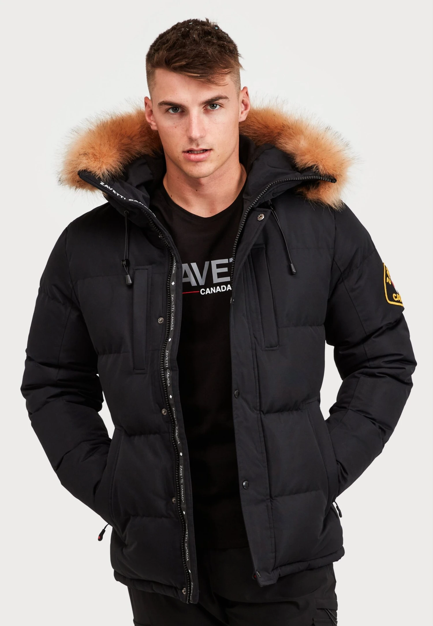 Oshawa Puffer Parka Jacket - Winterjas - Black 3 Oshawa Puffer Parka Jacket - Winterjas - Black