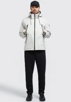 Khujo Adam - Regenjas - Hellgrau 14 Khujo Adam - Regenjas - Hellgrau -Mode Herenkleding Winkel 5bdac6b28a8b45baab1bf61cb6e79322