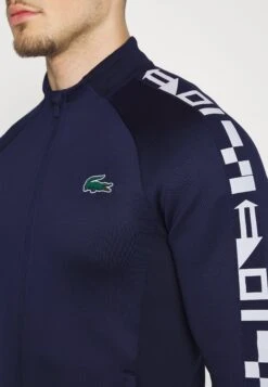Lacoste Sport Tennis Jacket - Trainingsvest - Navy Blue -Mode Herenkleding Winkel 600bd54283e643dfa44a785d2187b1f2
