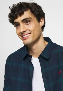 Pier One Overhemd - Dark Blue/Teal 12 Pier One Overhemd - Dark Blue/Teal -Mode Herenkleding Winkel 60ff006a248a4e558dbde6647cd82b01