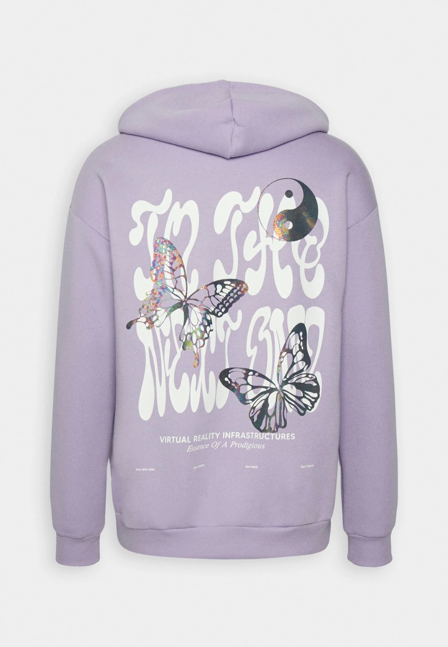YOURTURN Unisex - Hoodie - Lilac 8 YOURTURN Unisex - Hoodie - Lilac - Afbeelding 6