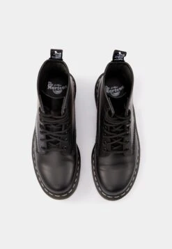 Dr. Martens 1460Boot - Veterboots - Black/White -Mode Herenkleding Winkel 7dc3423ff6d84fbd938a9e232fdf04ef