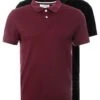 Pier One 2 Pack - Poloshirt - Bordeaux/Black 2 Pier One 2 Pack - Poloshirt - Bordeaux/Black -Mode Herenkleding Winkel 80c61fbab13d4f348c95aacb92cd3122