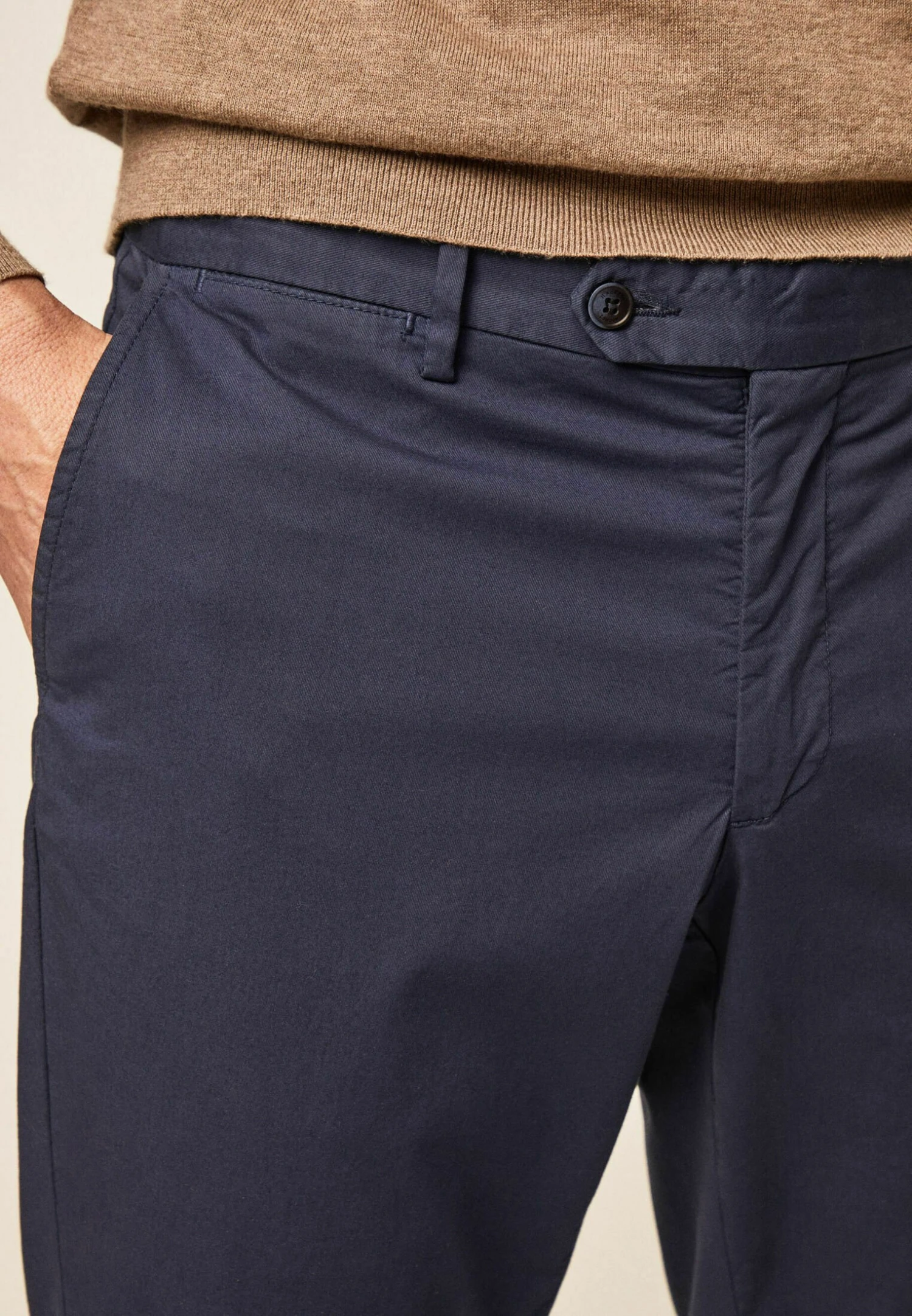 Hackett London Super Lw - Chino - Navy Blazer 6 Hackett London Super Lw - Chino - Navy Blazer - Afbeelding 4