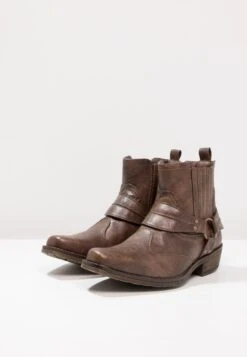 Mustang Cowboy-/Bikerlaarsjes - Braun 10 Mustang Cowboy-/Bikerlaarsjes - Braun -Mode Herenkleding Winkel 8e8911c872b24feb97a7736b47757411