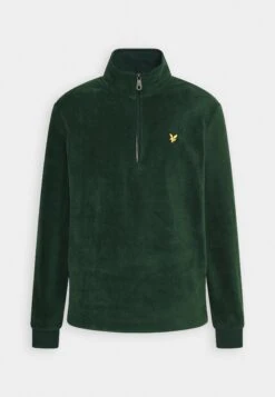 Lyle & Scott Quarter Zip - Fleece Trui - Dark Green 11 Lyle & Scott Quarter Zip - Fleece Trui - Dark Green -Mode Herenkleding Winkel 94531ede8c0b435fa96b522e0ae2eb79