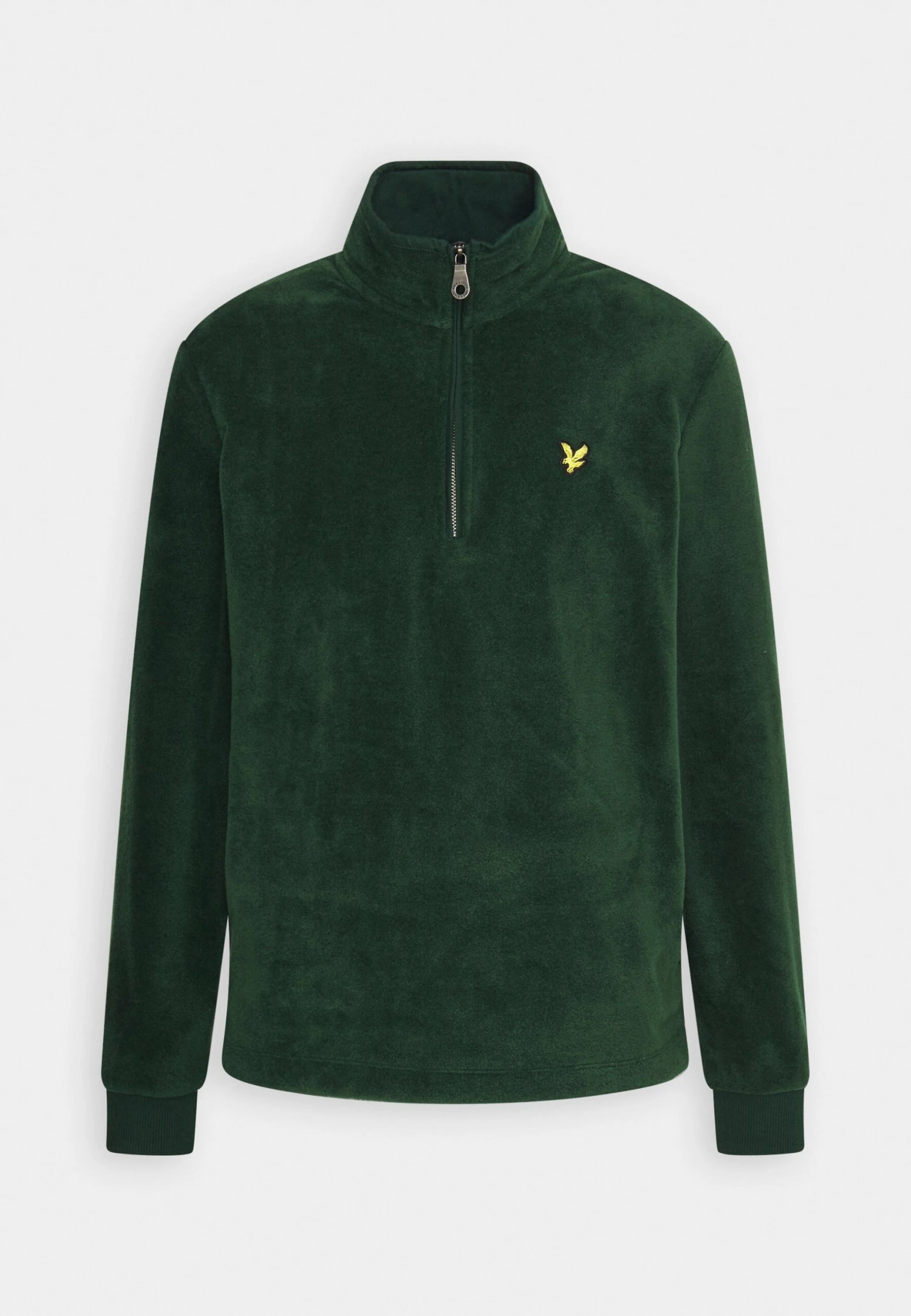 Lyle & Scott Quarter Zip - Fleece Trui - Dark Green 6 Lyle & Scott Quarter Zip - Fleece Trui - Dark Green - Afbeelding 4