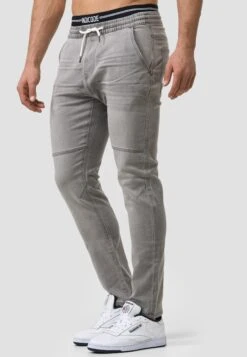 Indicode Jeans Fabrizio - Slim Fit Jeans - Vintage Grey -Mode Herenkleding Winkel a1c4a5ec1de4486ca9f9c05a4920e207