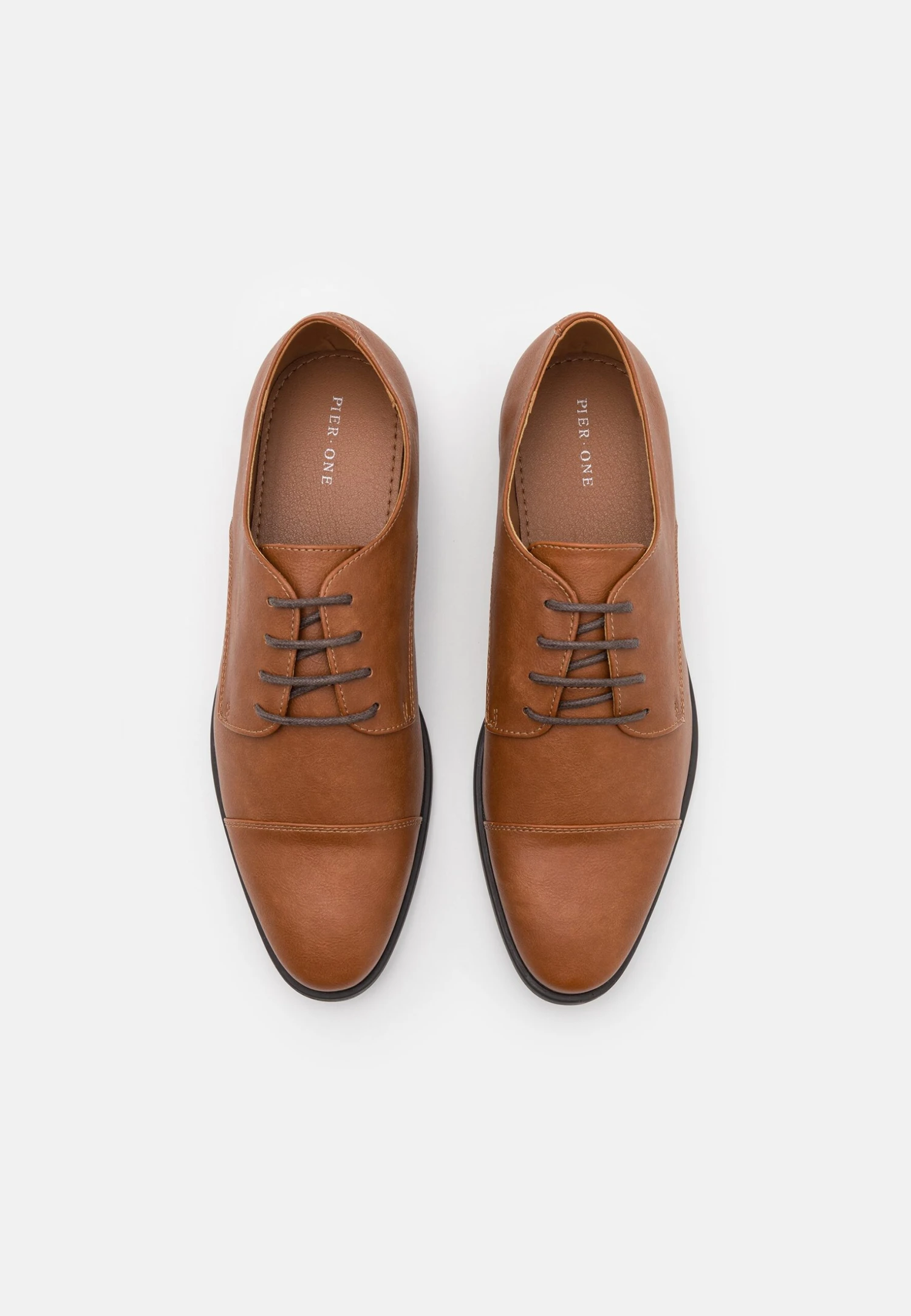 Pier One Veterschoenen - Cognac 6 Pier One Veterschoenen - Cognac - Afbeelding 4