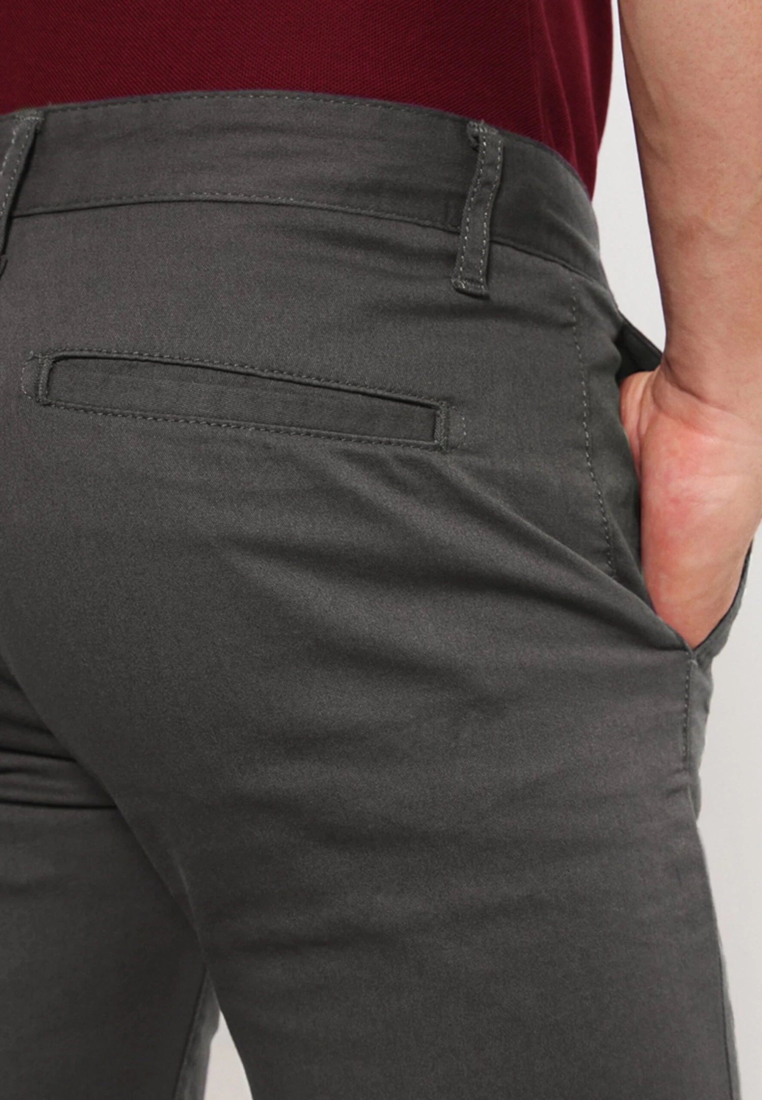 Pier One Chino - Dark Grey 7 Pier One Chino - Dark Grey - Afbeelding 5