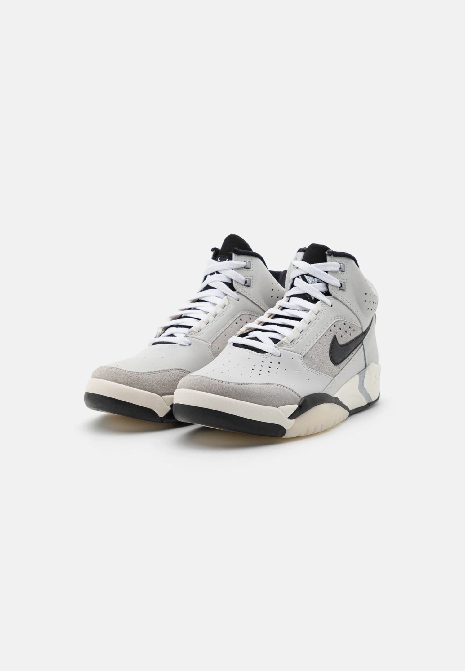 Nike Sportswear Air Flight Lite Mid Nas - Sneakers Hoog - Photon Dust/Black/Metallic Silver/Light Smoke Grey/White/Pale Ivory 6 Nike Sportswear Air Flight Lite Mid Nas - Sneakers Hoog - Photon Dust/Black/Metallic Silver/Light Smoke Grey/White/Pale Ivory - Afbeelding 4