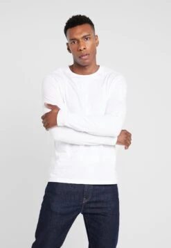 Pier One 2 Pack - Longsleeve - White -Mode Herenkleding Winkel b74a28ee32764edb9a0082e4dc412571