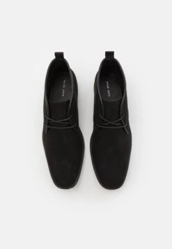 Pier One Unisex - Sportieve Veterschoenen - Black -Mode Herenkleding Winkel ba9d1421b095448fb07aac304315c61e