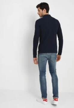 Pier One Poloshirt - Dark Blue -Mode Herenkleding Winkel baa33ed638a8447cb7a669b235e312bf