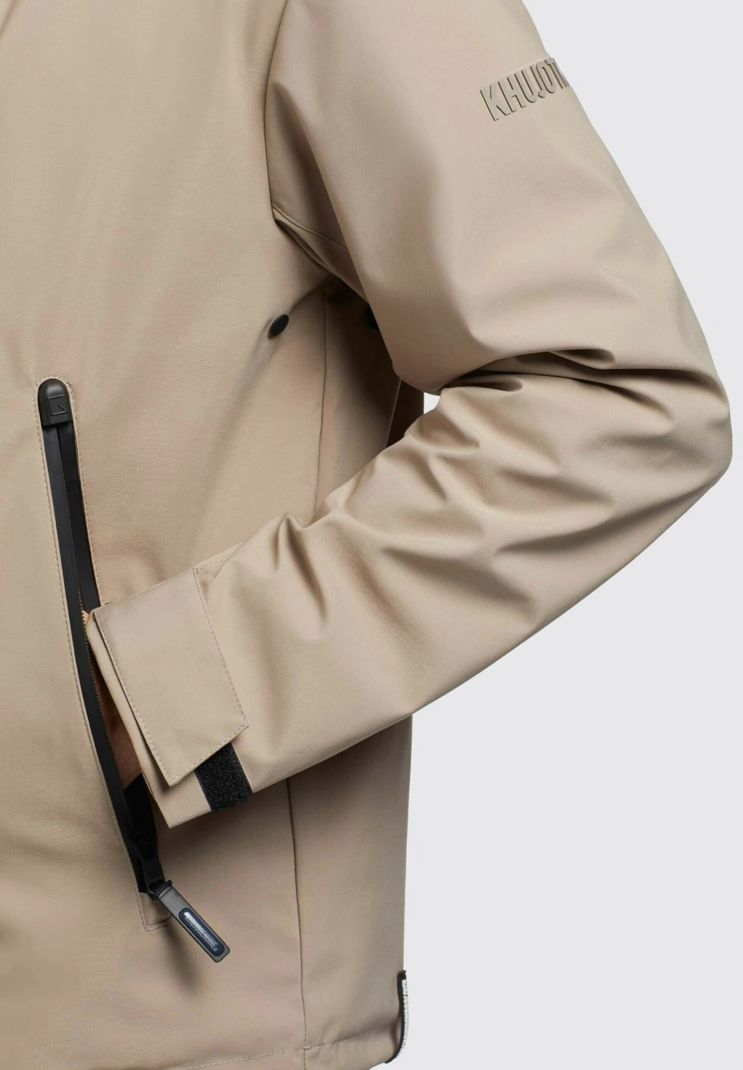 Khujo Neal - Outdoorjas - Beige 8 Khujo Neal - Outdoorjas - Beige - Afbeelding 6
