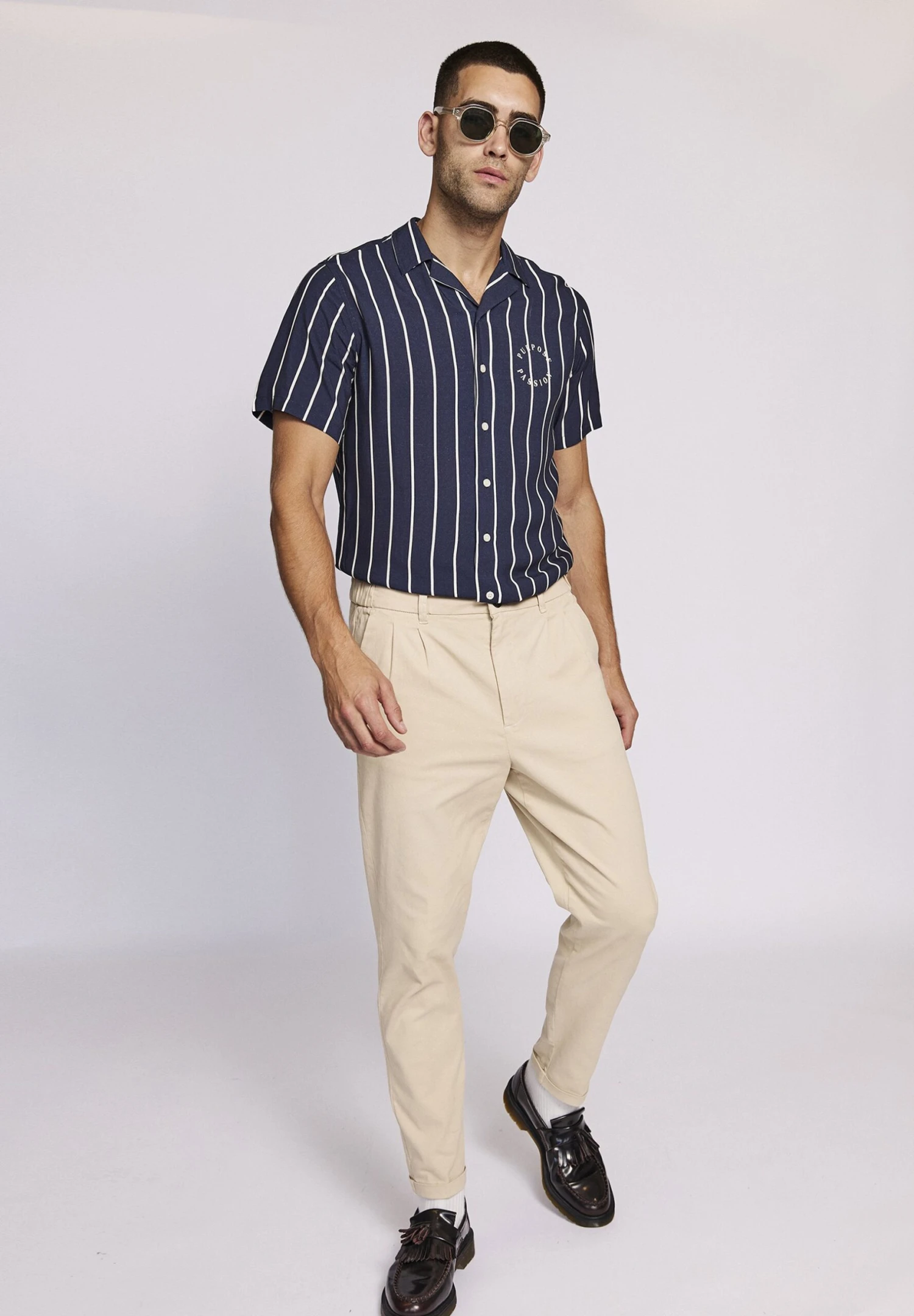 Redefined Rebel Jacko - Chino - Sandshell 4 Redefined Rebel Jacko - Chino - Sandshell - Afbeelding 2