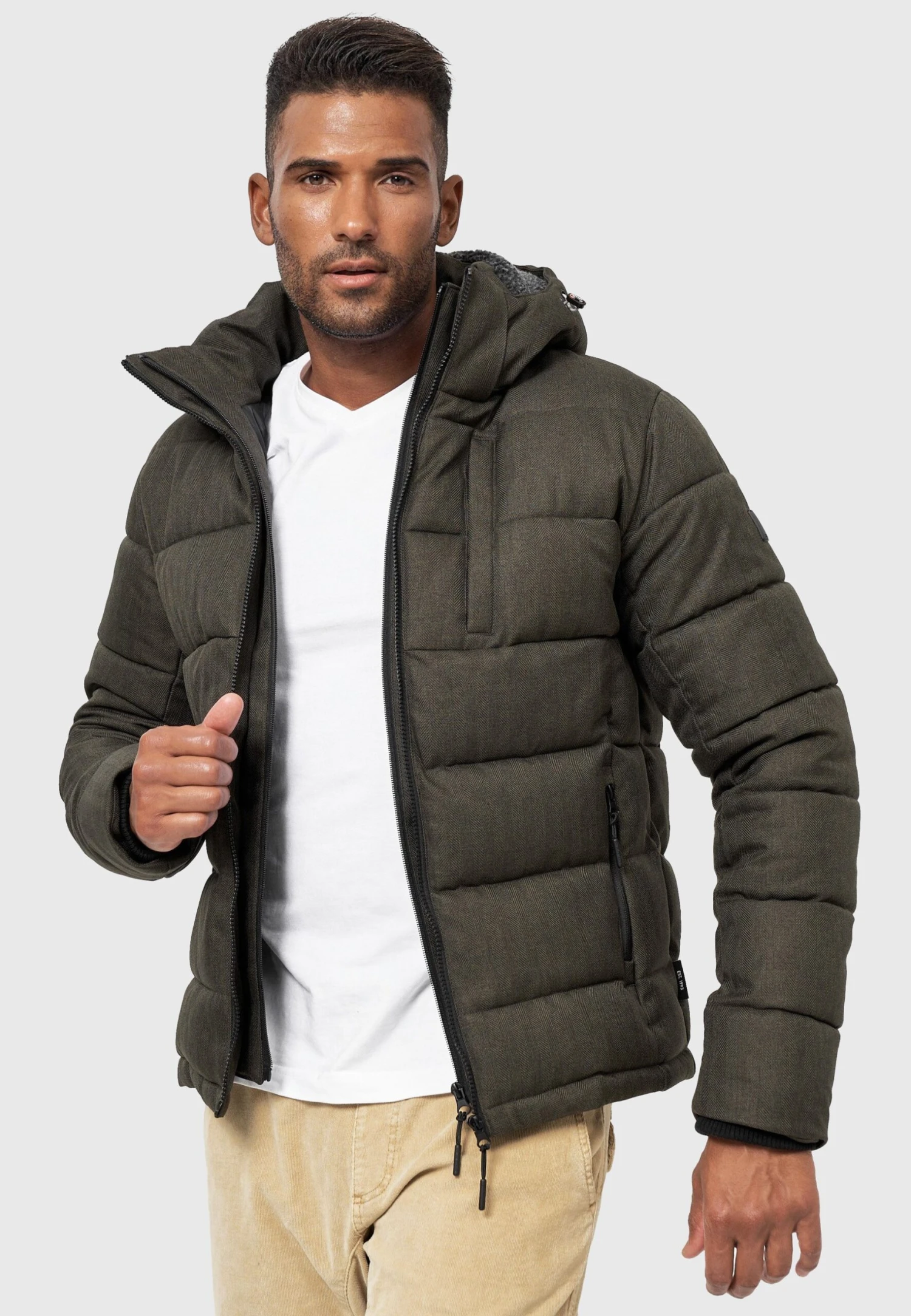 Indicode Jeans Hebert - Winterjas - Army 3 Indicode Jeans Hebert - Winterjas - Army