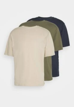 YOURTURN 3Pack Unisex - T-Shirt Basic - Olive, Beige, Dark Blue 16 YOURTURN 3Pack Unisex - T-Shirt Basic - Olive, Beige, Dark Blue -Mode Herenkleding Winkel c9781a2078894637b28a4d312cb66c40