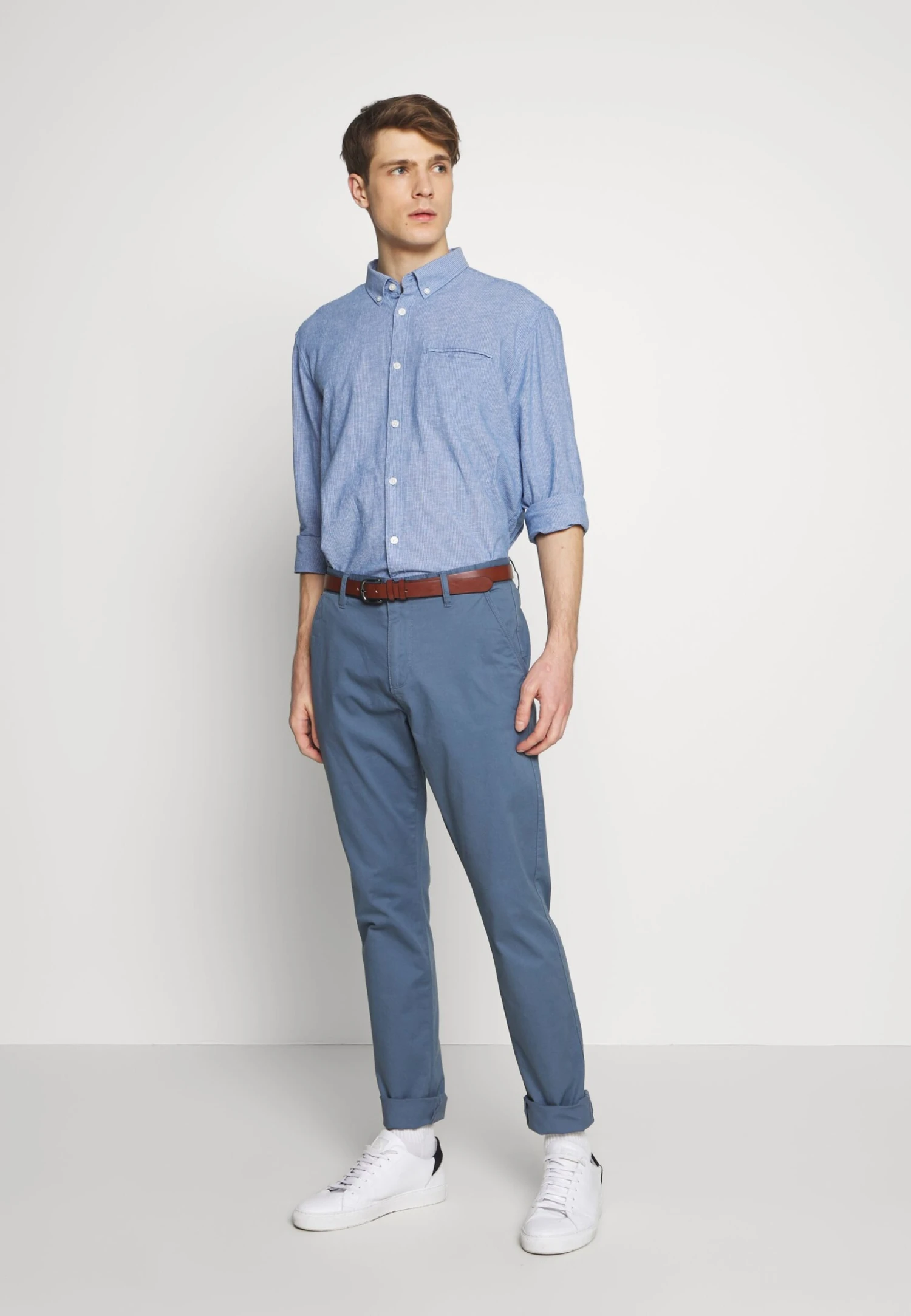 Indicode Jeans Gover - Chino - China Blue 4 Indicode Jeans Gover - Chino - China Blue - Afbeelding 2