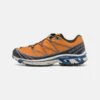 Salomon Xt-6 Gtx Unisex - Sneakers Laag - Marmalade/Black/Navy Peony