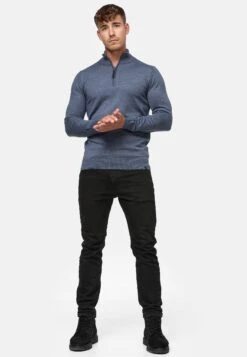 Indicode Jeans Gore - Trui - China Blue Mix 6 Indicode Jeans Gore - Trui - China Blue Mix -Mode Herenkleding Winkel d8d5da1a15a84918bc798ad789765569