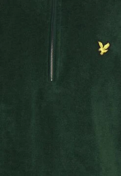 Lyle & Scott Quarter Zip - Fleece Trui - Dark Green 12 Lyle & Scott Quarter Zip - Fleece Trui - Dark Green -Mode Herenkleding Winkel dbcf39ef912d4e259967721149263e86