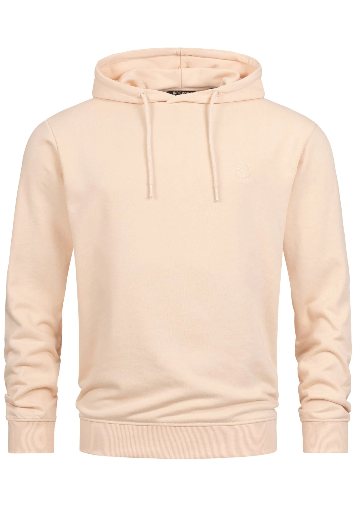 Indicode Jeans Simpson - Hoodie - Pale Peach 7 Indicode Jeans Simpson - Hoodie - Pale Peach - Afbeelding 5