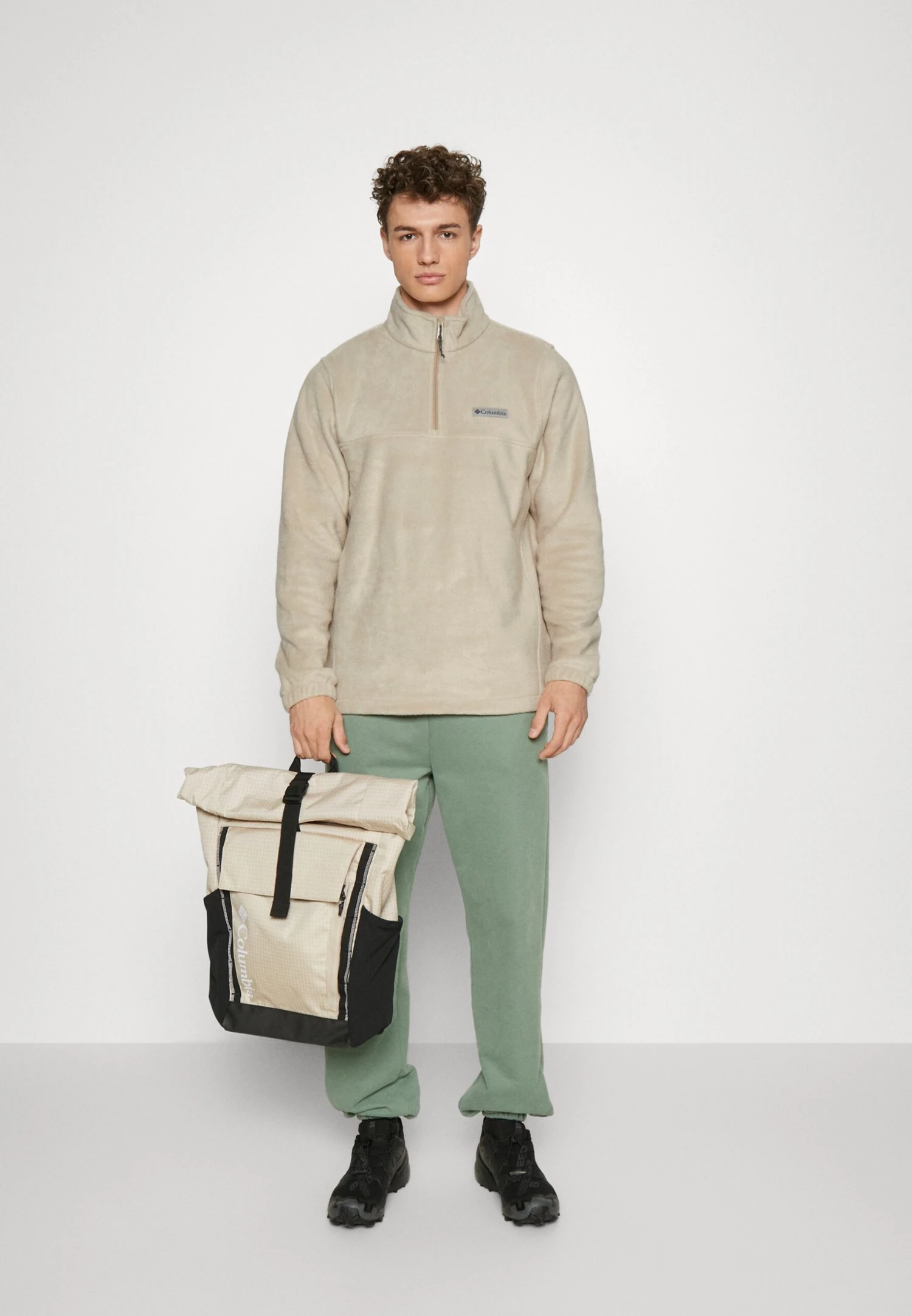 Columbia Steens Mountain™ Half Zip - Fleece Trui - Ancient Fossil 4 Columbia Steens Mountain™ Half Zip - Fleece Trui - Ancient Fossil - Afbeelding 2