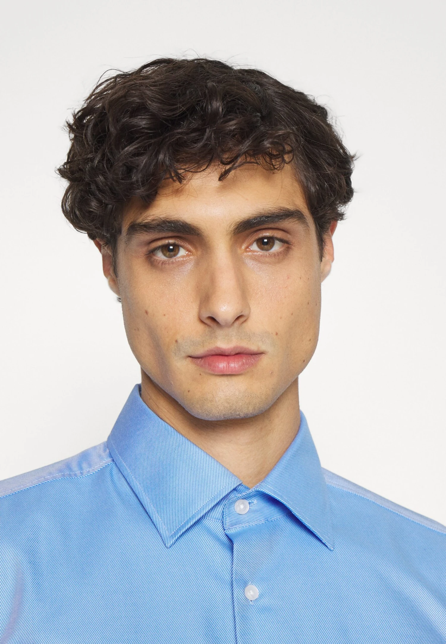 Boss Hank- Zakelijk Overhemd - Light Pastel Blue 6 Boss Hank- Zakelijk Overhemd - Light Pastel Blue - Afbeelding 4