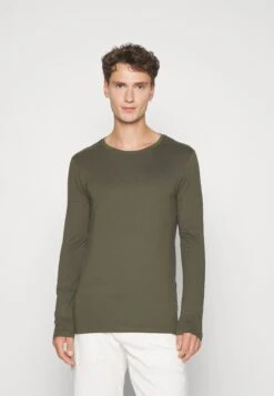 Pier One 2 Pack - Longsleeve - Black/Khaki 11 Pier One 2 Pack - Longsleeve - Black/Khaki -Mode Herenkleding Winkel ea81510192644df0b8474502b4279a35