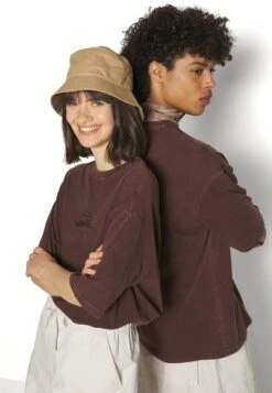 YOURTURN Unisex - T-Shirt Print - Dark Brown 11 YOURTURN Unisex - T-Shirt Print - Dark Brown -Mode Herenkleding Winkel ed0047be63e54a299600a138edfa9bf3