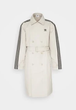 Adidas Originals 3 Stripe Coat Unisex - Trenchcoat - Beige 12 Adidas Originals 3 Stripe Coat Unisex - Trenchcoat - Beige -Mode Herenkleding Winkel ef31e809e97e4c0a9b8a3e7f6e18737e