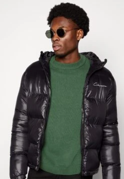 Racer Logo Puffer Jacket - Winterjas - Black -Mode Herenkleding Winkel f35d5c067d53467da548f935291744c1